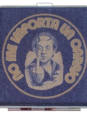 Quico Custom Laser-Engraved Metal Slim Wallet / Card & Cigarette Case.